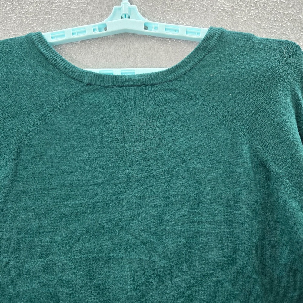 Torrid Women Sweater 2 Green Knit Long Sleeve Crew Neck READ - Picture 7 of 9